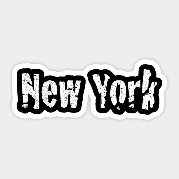 New York Sticker by TheAllGoodCompany